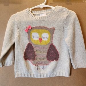 F&F Baby Girl's Owl Sweater